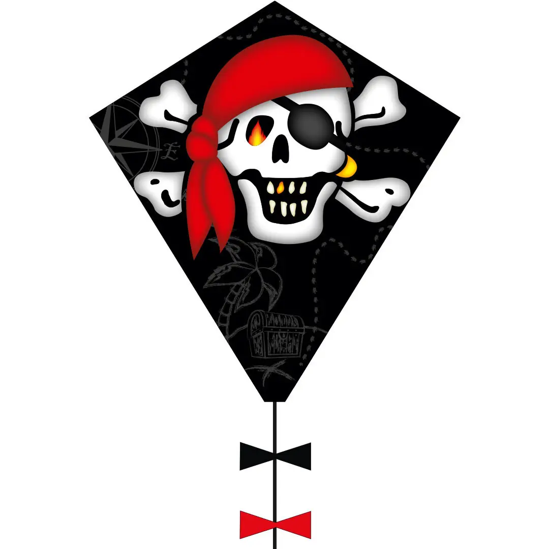 Cerf-volant enfant Ecoline Eddy Jolly Roger